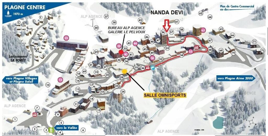 Résidence Le Nanda Devi - 2 Pièces 5 pers - LE NANDA DEVI - 105ND- PLAGNE CENTRE MAE-8894 - 3