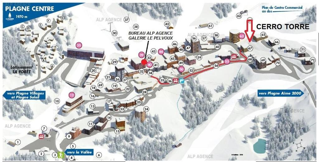 Résidence Le Serro Torre - 3 Pièces 6 pers - LE CERRO TORRE - 001CT - PLAGNE CENTRE MAE-1111 - 4