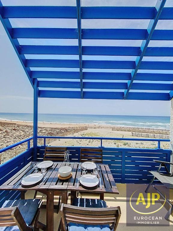Résidence Bleu Marine - Appartement vue mer 4 personnes, résidence avec piscine, Lacanau Océan MAE-0461 - 1
