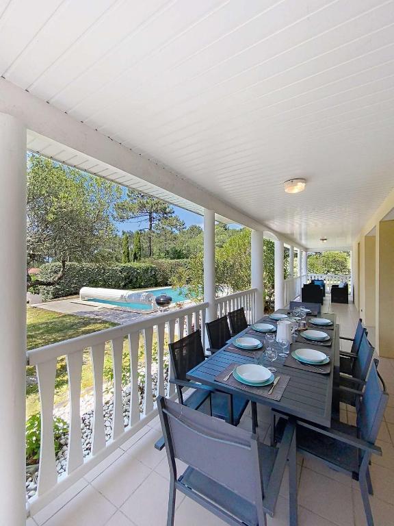 Résidence Eden Parc - Superbe villa avec piscine chauffée pour 8 personnes Lacanau Océan MAE-0631 - 2