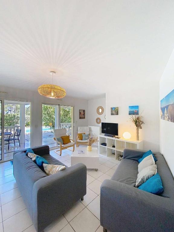 Résidence Eden Parc - Superbe villa avec piscine chauffée pour 8 personnes Lacanau Océan MAE-0631 - 4