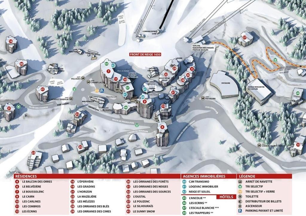 Résidence Orr Des Neiges - studio 2 personnes coeur de station refait a neuf MAE-6644 - 2