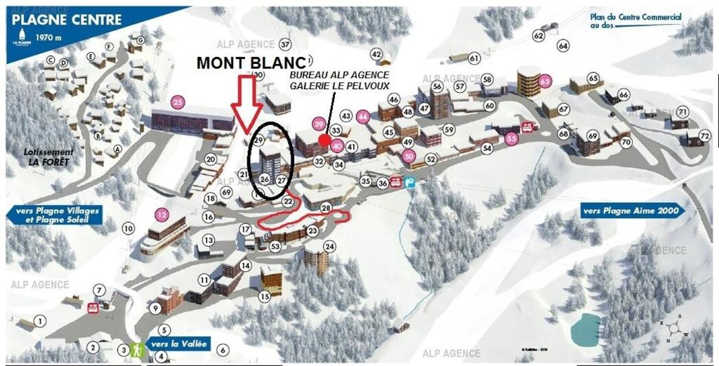 Résidence Le Mont Blanc - 2 Pièces 5 pers - LE MONT-BLANC- 021MB - PLAGNE CENTRE MAE-1704 - 5