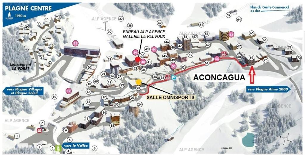 Résidence L'aconcagua - Studio 3/4 personnes - ACONCAGUA - PLAGNE CENTRE MAE-2191 - 4