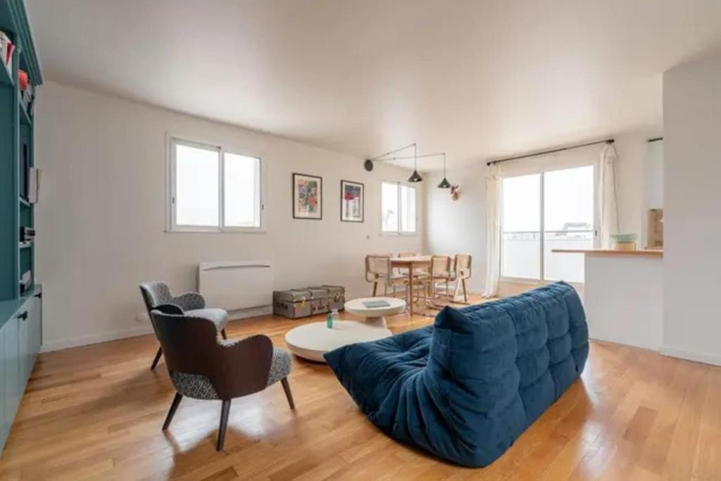 Large 3-bedroom apt with terrace Paris 15 - 2
