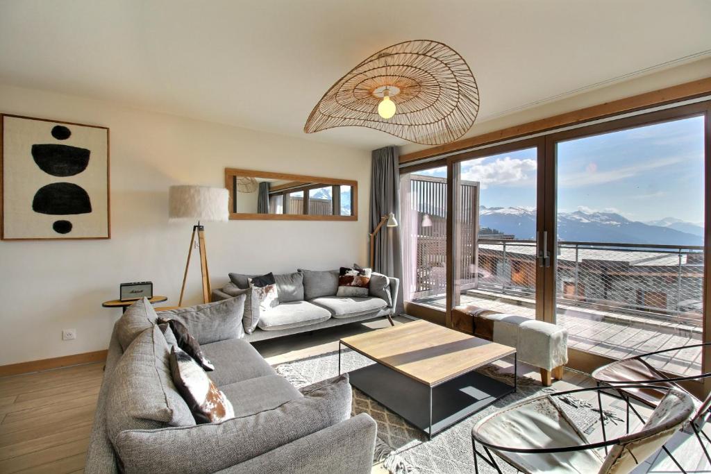 ARC 1600, Résidence Premium LE RIDGE, Appartement 10 personnes Vue Montagne - Ski aux pieds - Sauna, Hammam, Piscine intérieure chauffée, Salle de sport & fitness - 3