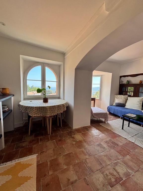 Au Levant, Maison de village de charme, vue mer - 2