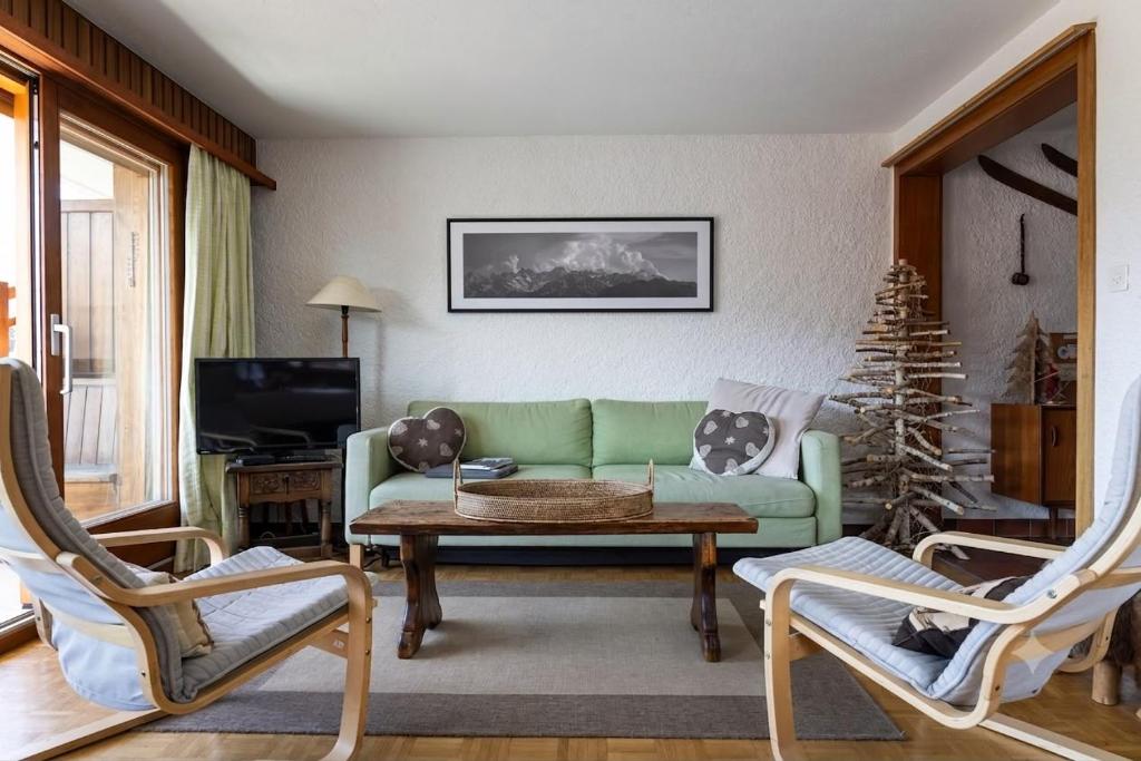 La Ruinette-3-bed flat with balcony in Verbier - 2