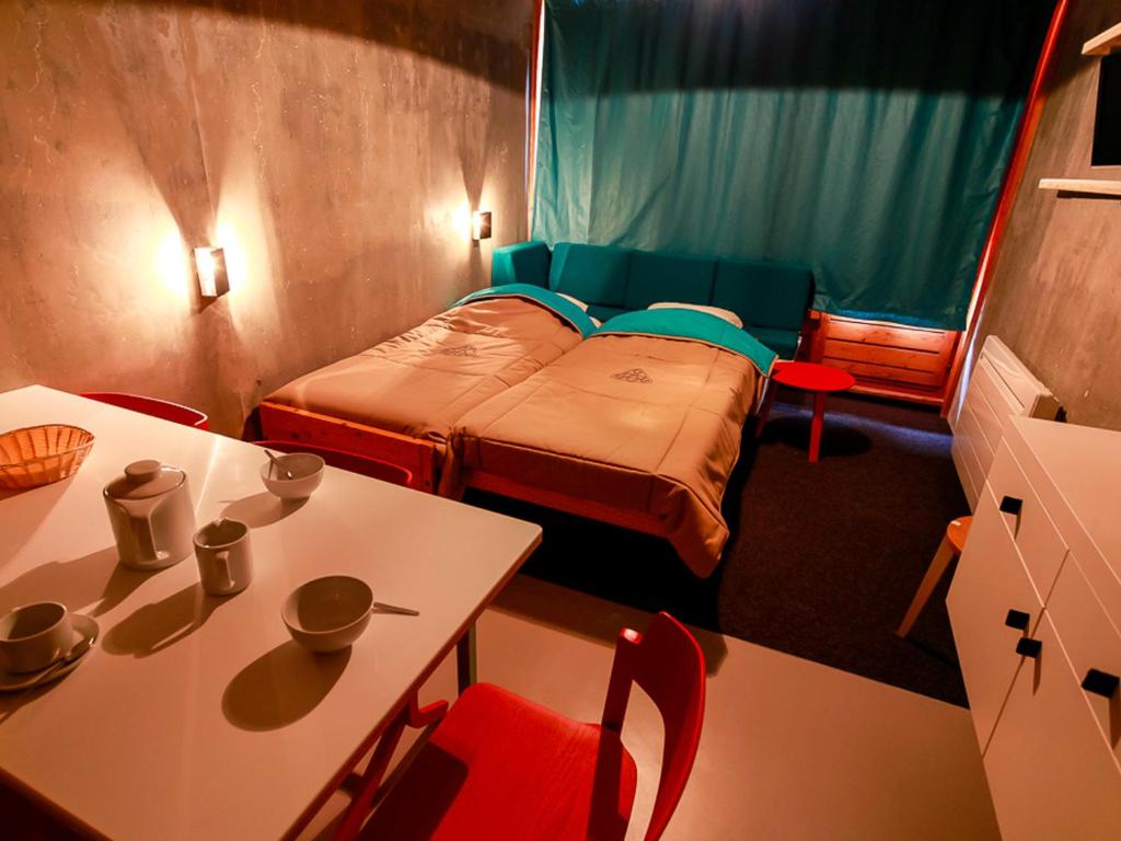 Studio ski aux pieds pour 5 pers, balcon, wifi station - 4