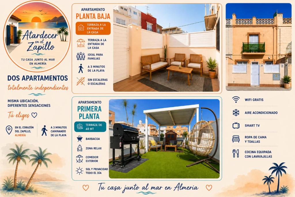 Apartamentos Atardecer en el Zapillo 250mt de la playa - 2