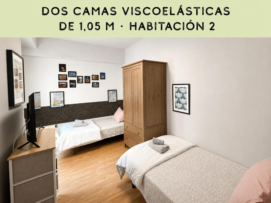 Un hogar en el centro con parking gratuito - 3