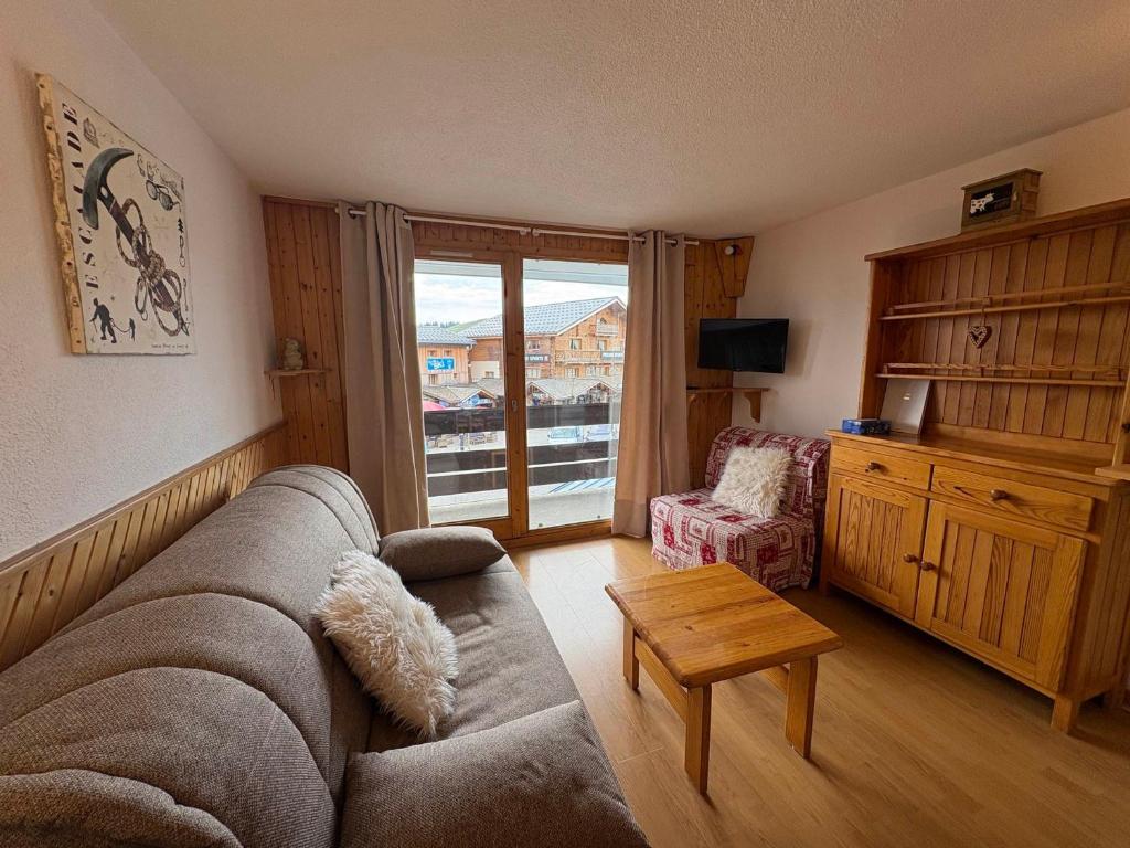 Studio cabine ensoleillé avec vue sur pistes, pour 4 personnes - FR-1-293-142 - 1