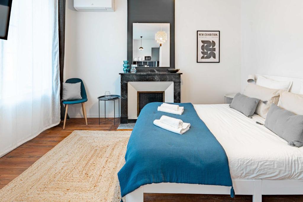 Les Suites du 48J Design 7 Suites Clim et kitchenette centre ville - 3