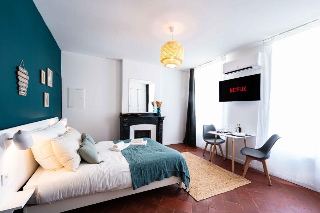 Les Suites du 48J Design 7 Suites Clim et kitchenette centre ville - 2