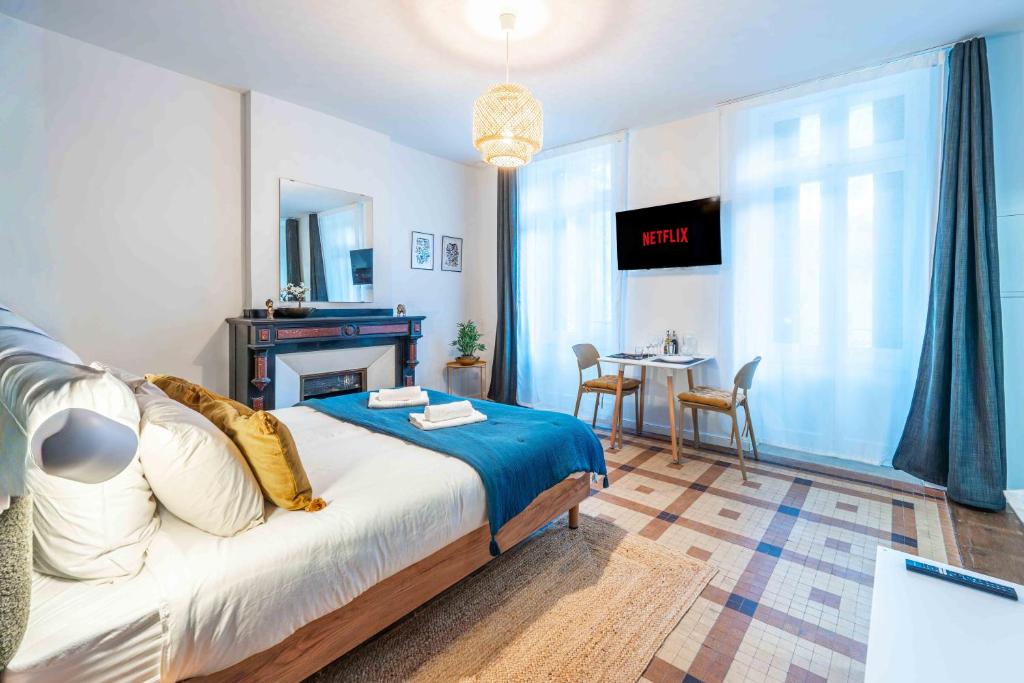 Les Suites du 48J Design 7 Suites Clim et kitchenette centre ville - 4
