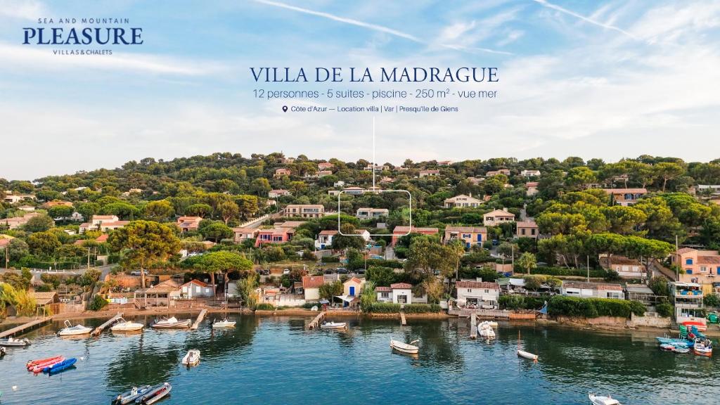 Villa de la Madrague Vue Mer à 200m de la Plage sur La Presqu' île de Giens Sea and Mountain Pleasure - 2