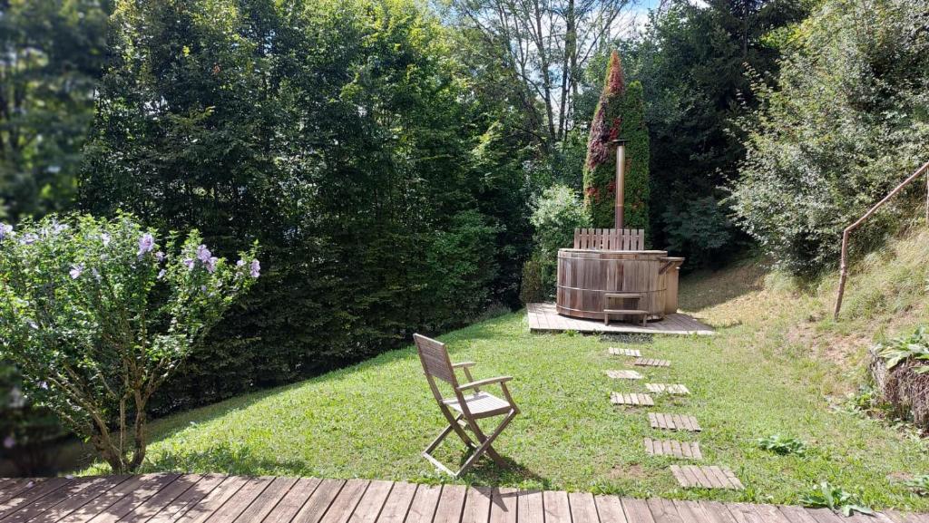 Magnifique chalet , 10 personnes, vue panoramique, bain nordique - 4