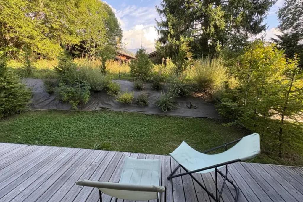 Mont d'Arbois Apartment Near the Slopes - Garden - 2