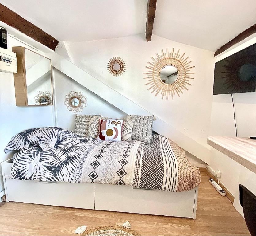 Studio solo cosy, cœur de Nice, gare 3 min - 1