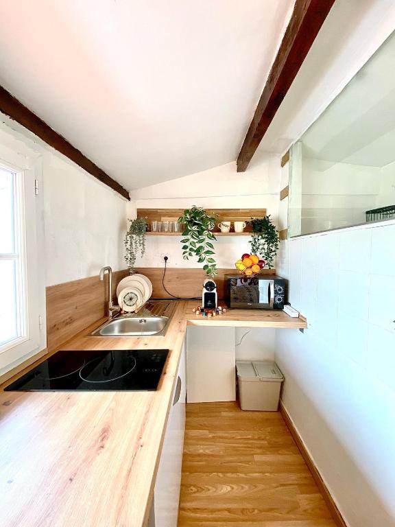 Studio solo cosy, cœur de Nice, gare 3 min - 5