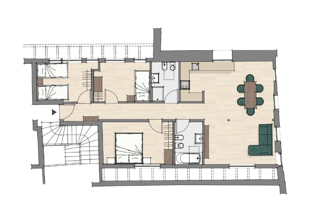 Odilia - Historic City Apartments - center of Brixen - 3