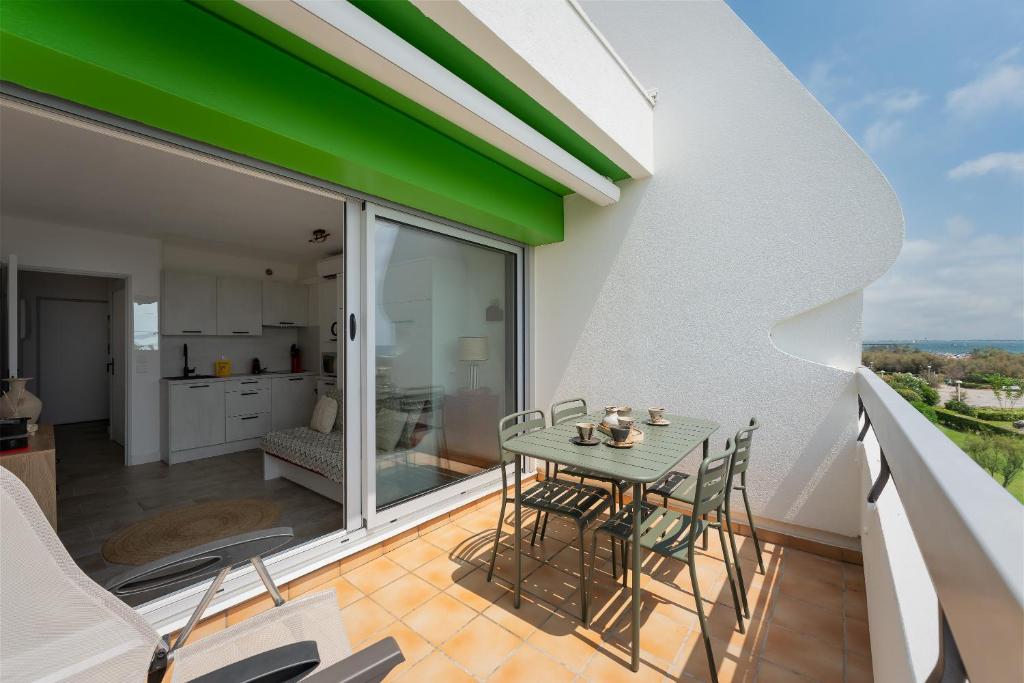 131 - L'Escale - 4 Pers, Vue Mer, Clim, 1er Ligne - 5