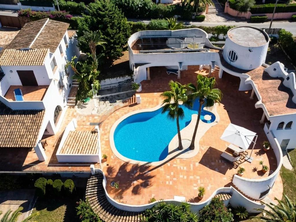 Villa de lujo con piscina privada y vistas al valle, a 500m de Playa Ampolla, en Moraira - HISP-216-214 - 1