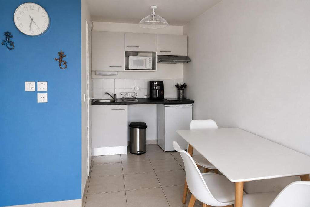 Résidence Cœur Marin T2 climatisé avec terrasse et parking proche plage - 4