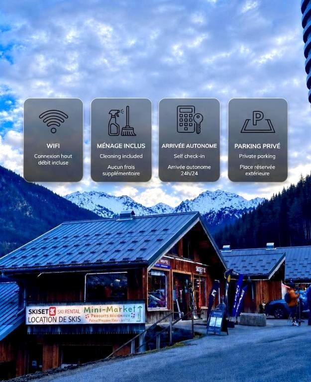 Studio au pied des pistes - Vue montagne - 1