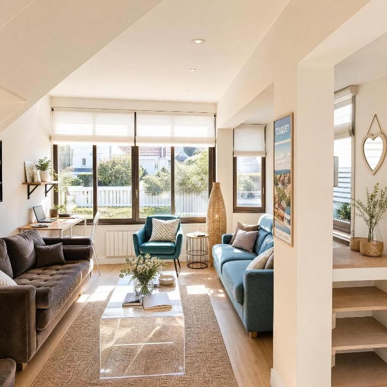 Centre ville Le Touquet, Villa familiale, 3 grandes chambres dont une parentale, balcon, baignoire,Terrasse exterieure - 2