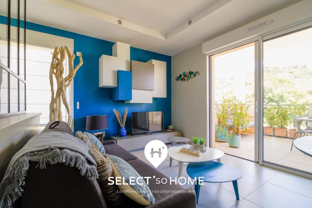 SELECT'soHOME - Appartement deux chambres avec piscine et garage privé à Bormes-les-mimosas ! - ALCAZAR-11 - 2