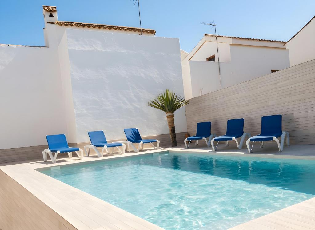 Chalet Piscina Privada Parking Cerca del pueblo Viewl - 3