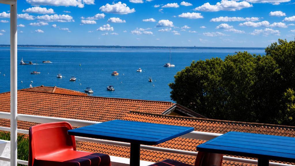 Arcachon Centre, Studio cabine vue mer accès plage - 2