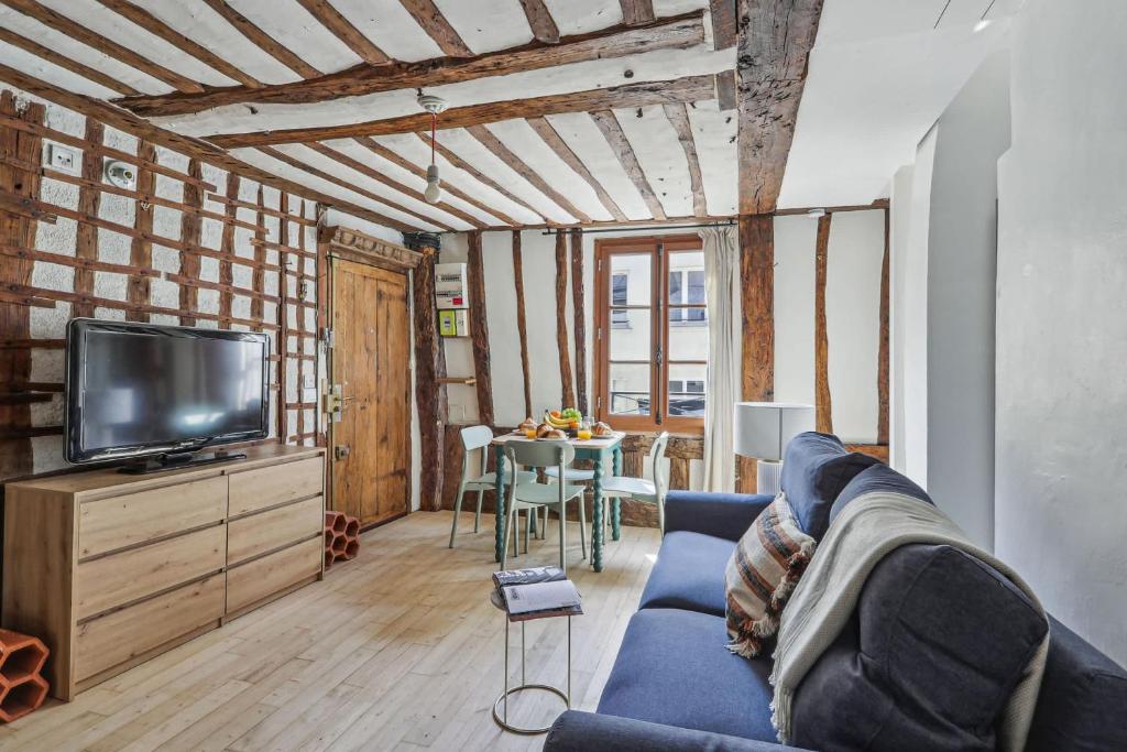 BnBNova - Chic 1BR Steps from the Louvre & Palais Royal & Opéra - 5