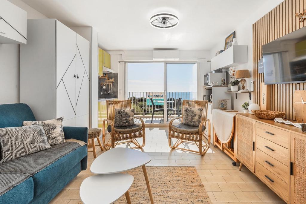Studio Cap d'Agde, Les Falaises vu mer - 1
