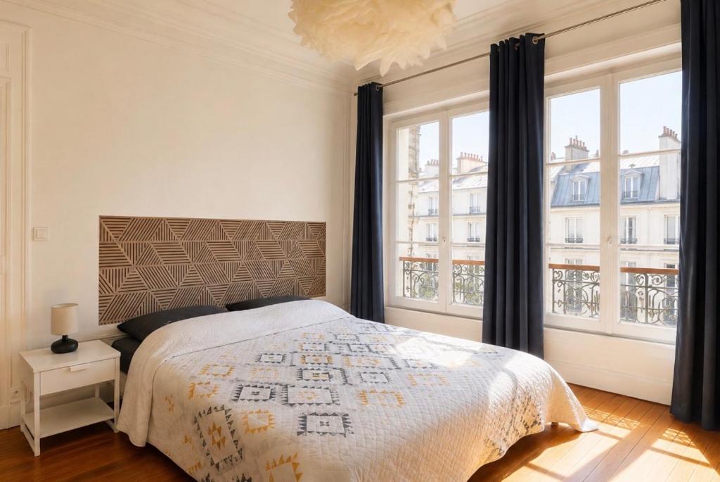 Saxe Gambetta - Spacieux 80m lumineux - 2 chambres balcon - 2