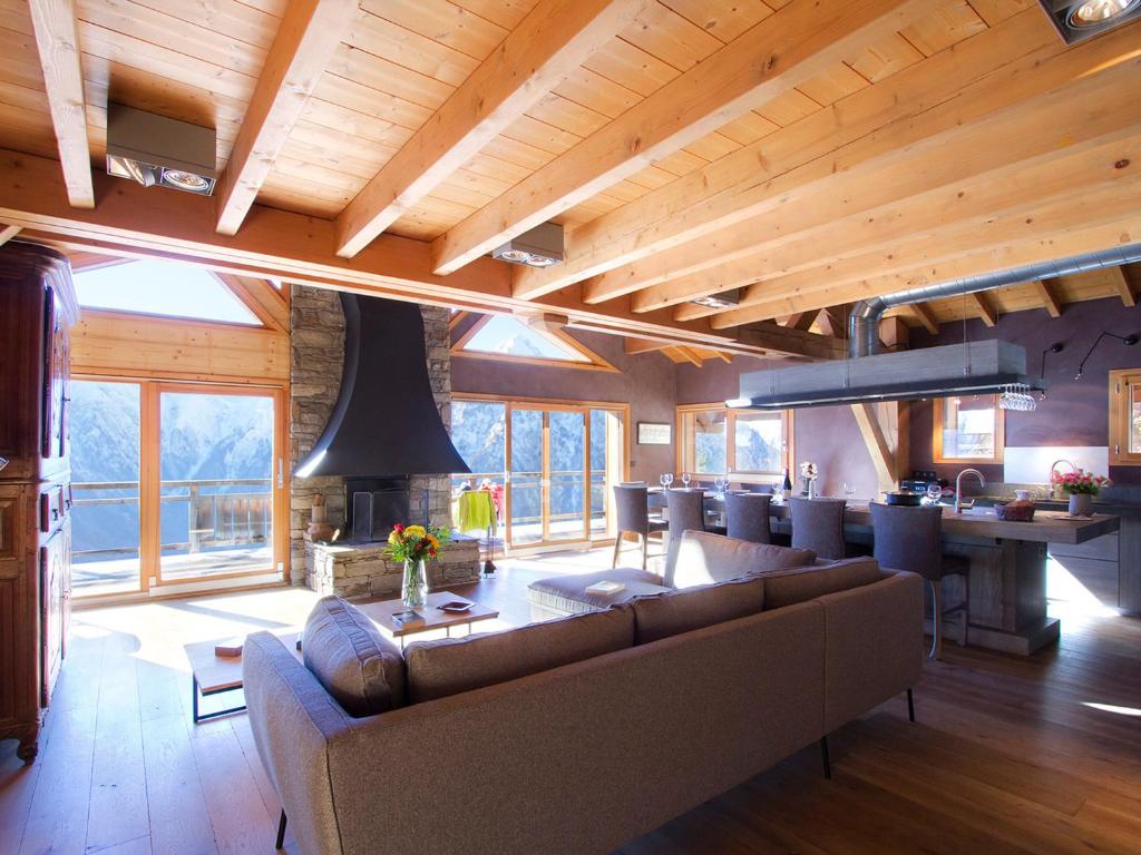 Grand chalet, vue sur glacier - 12 pers. - FR-1-905-22 - 2