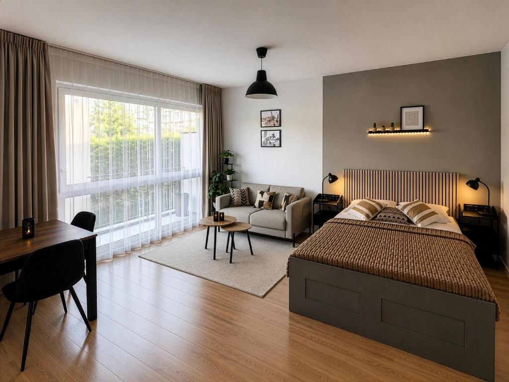Stylish studio with balcony & parking in Metz - 4