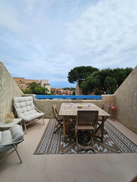 Petit Paradis Vue Mer Agréable studio à Cavalaire sur mer Golfe de St Tropez - 4
