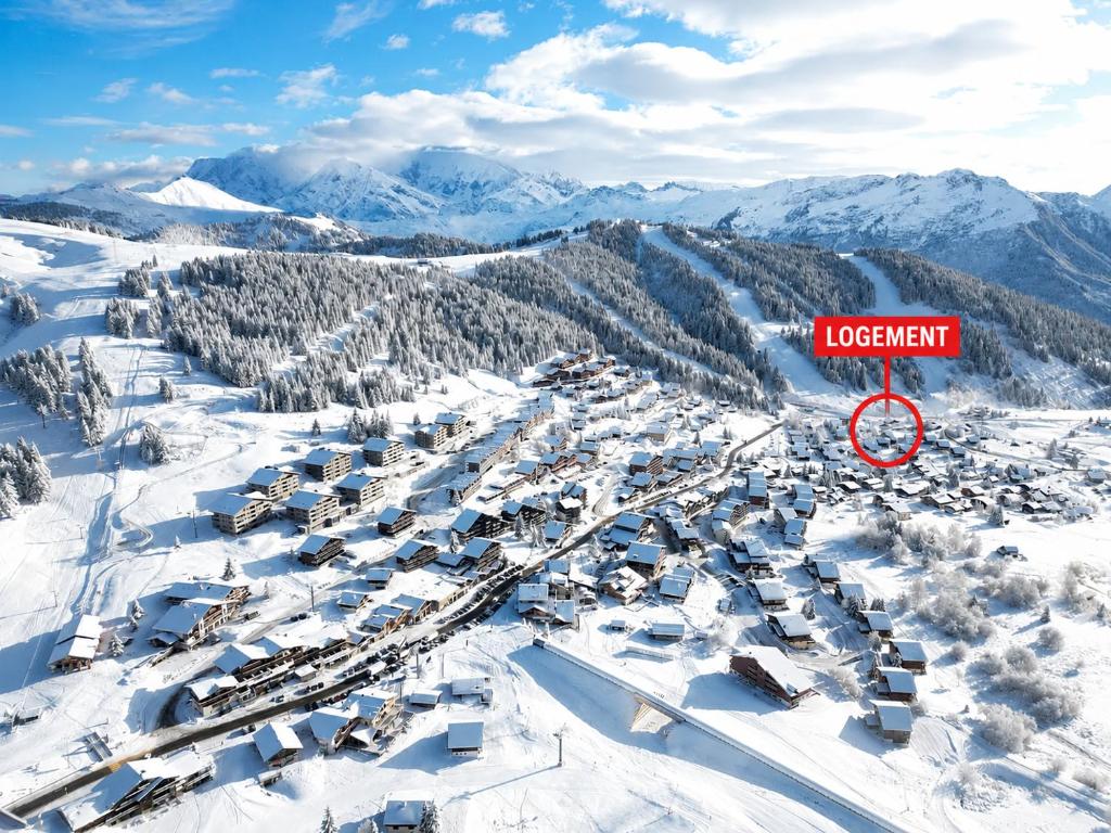 Studio lumineux station Les Saisies 100 M des pistes et ESF pour été comme hiver - 1