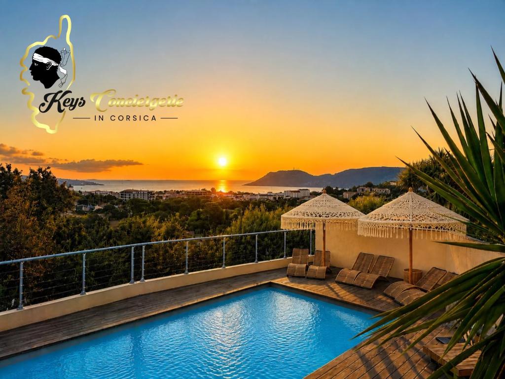 Villa 12 pers au centre de Porto-Vecchio avec piscine - 2