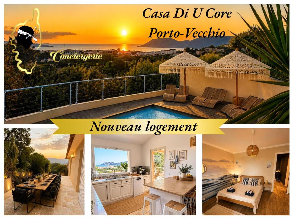 Villa 12 pers au centre de Porto-Vecchio avec piscine - 1
