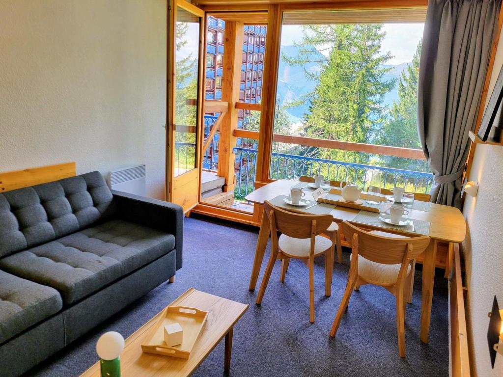 Studio cabine - pied des pistes, balcon - 5 pers. - FR-1-346-606 - 5