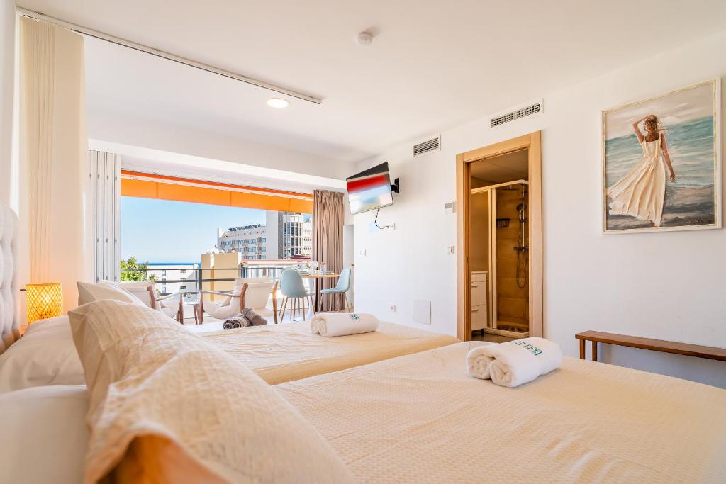 Cubo's Sea View Studio 100m from the Beach - 3
