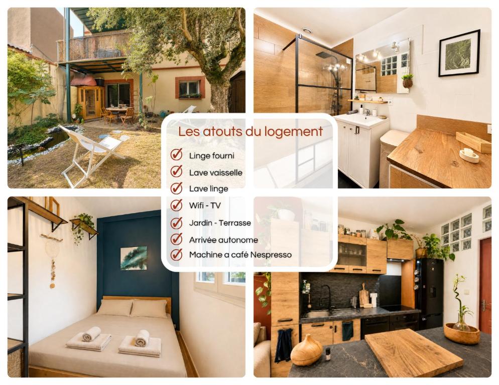 "Le Chalet des Minimes" Jardin - Wifi - Linge - 2