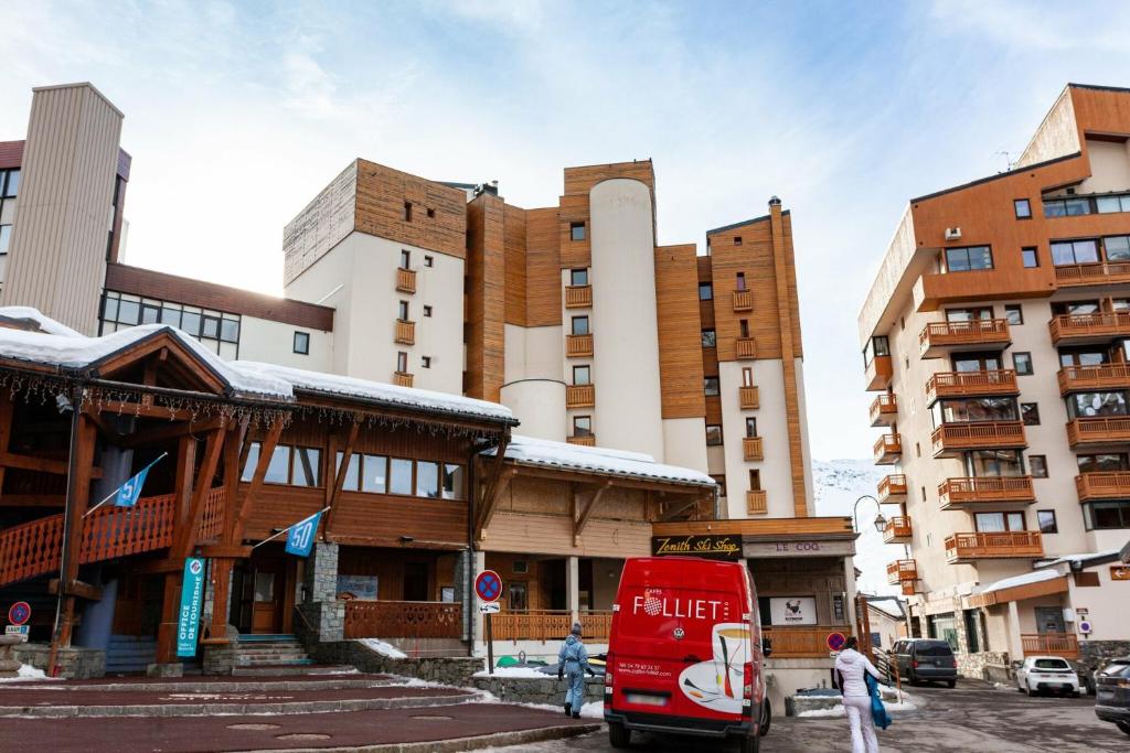 Résidence Zenith - DEPART ET RETOUR SKIS AUX PIEDS EXPOSE SUD STUDIO POUR 3 PERSONNES MAE-7767 - 5