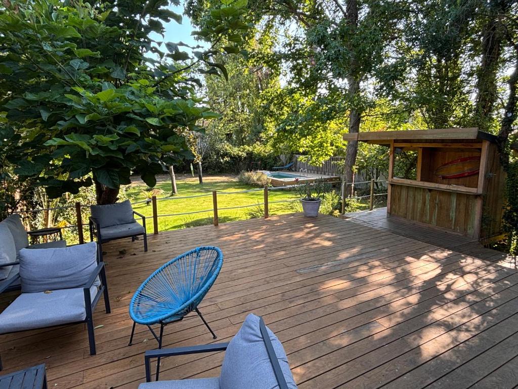 Grande villa 10 pers, jardin luxuriant, piscine - Au cœur de Dax - Proche plages et Pays Basque - 4
