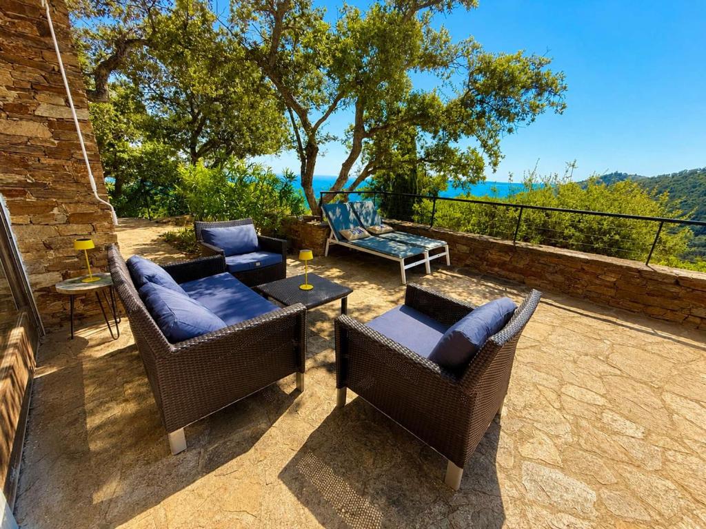 Mazet provençal, vue mer - 6 pers. - FR-1-900-15 - 1