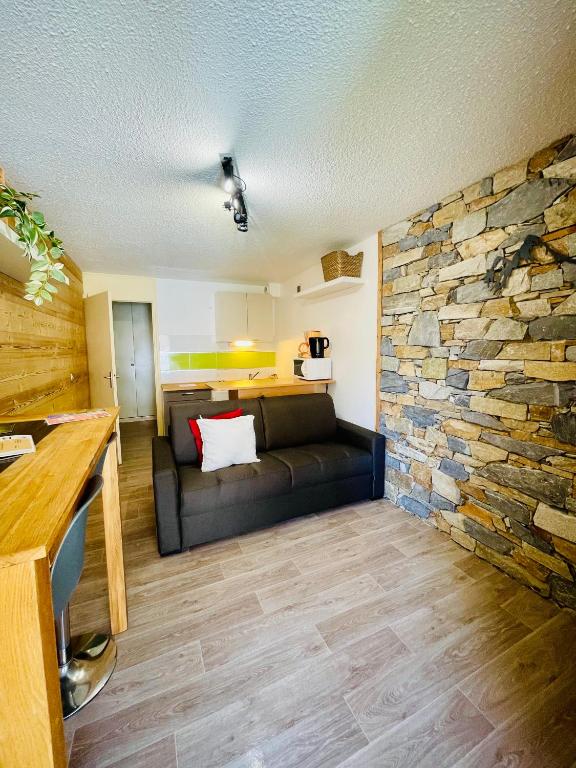 Studio, terrasse 3 pers Aussois - 1