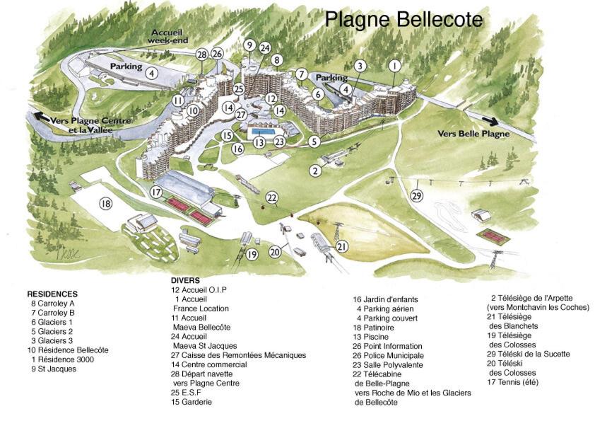 Résidence Carroley A - Appartement fonctionnel · Centre station · Vue Vallée MAE-8848 - 3